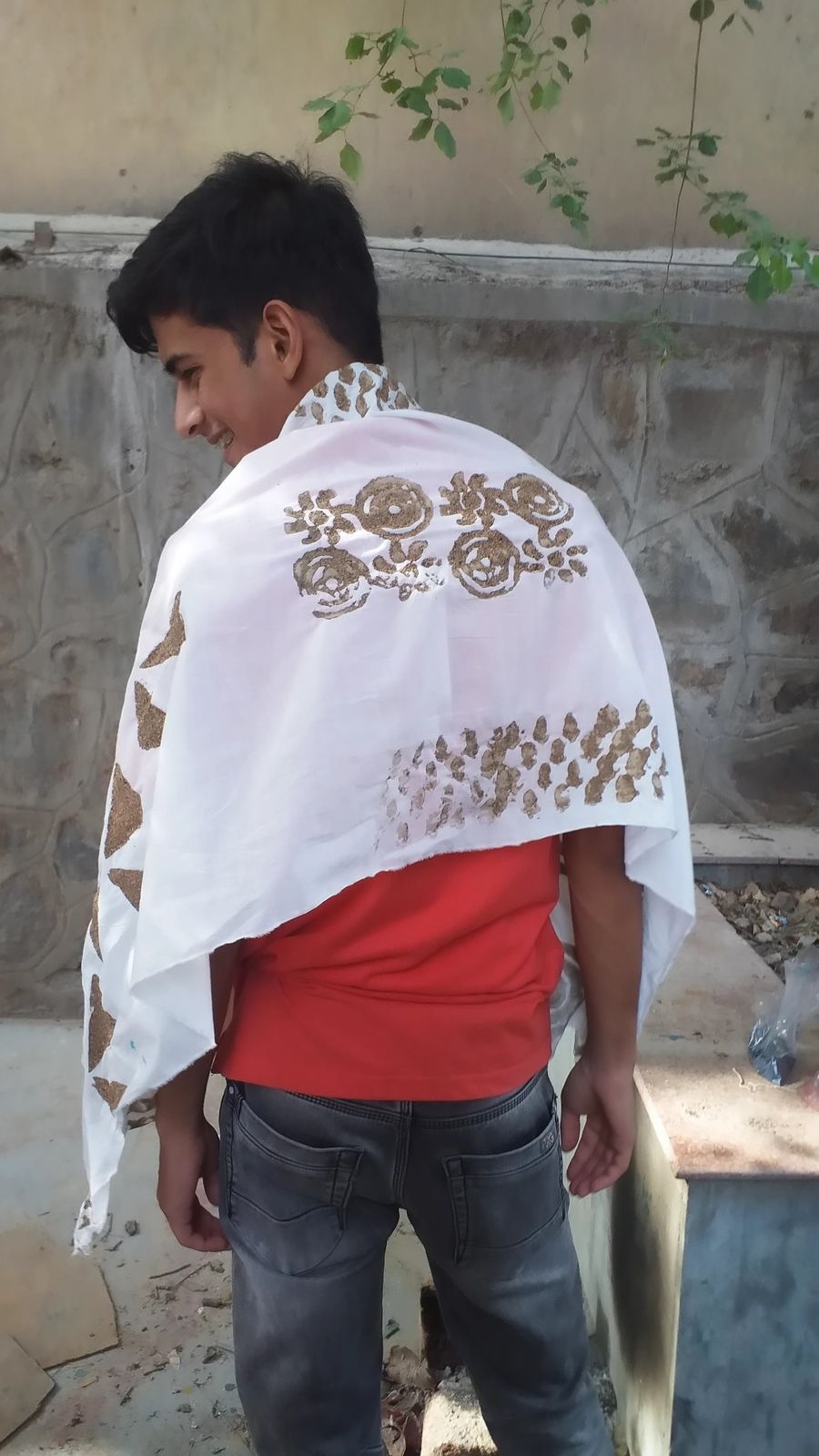 Block printing session: a hands-on experience